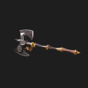 Aether Cog Halberd