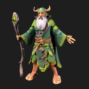 Verdant Whispers Staff